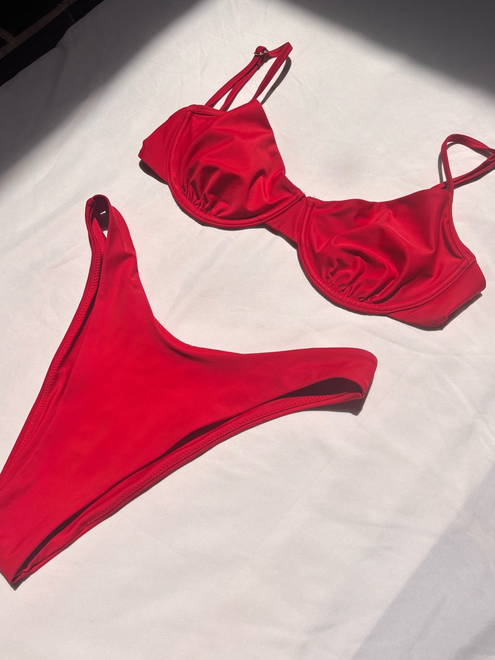 Classic Red Bikini